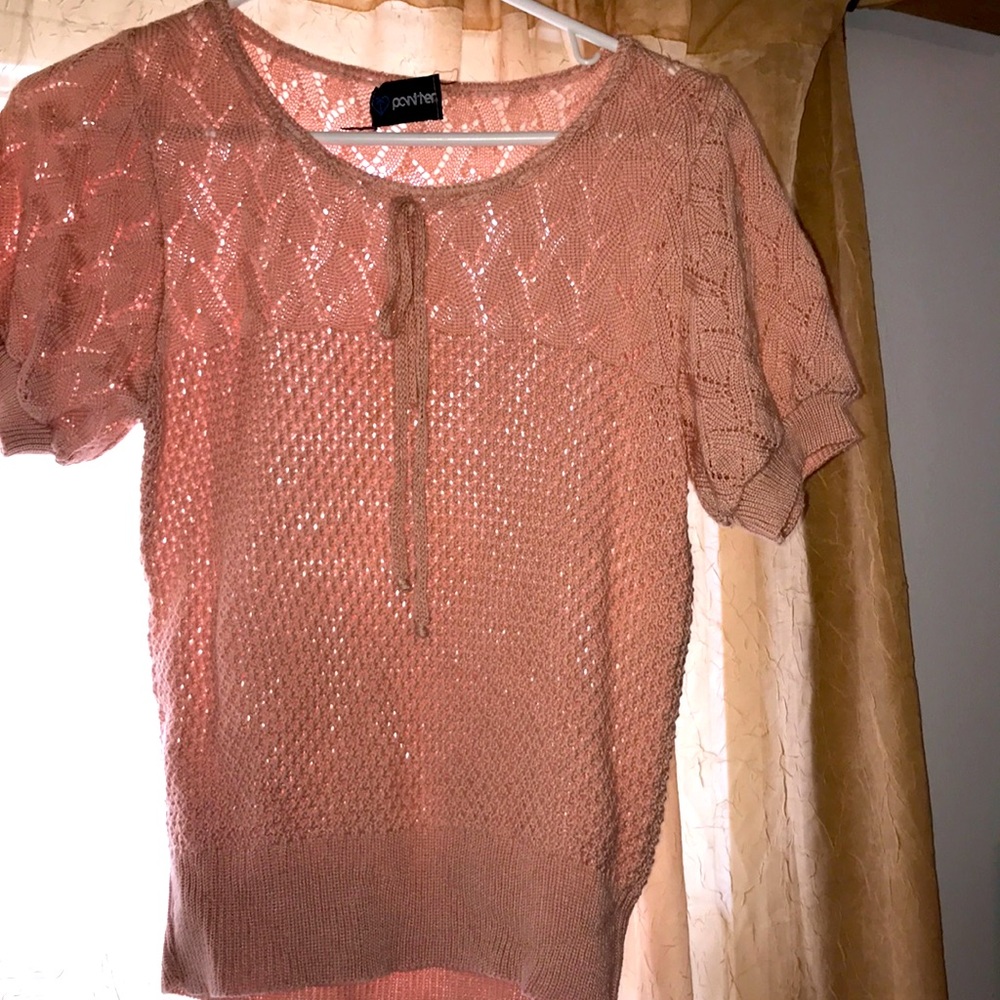 Baby doll knitted sweater